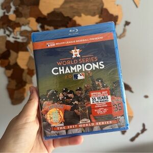 MLB 2017 Houston Astros World Series Sealed Blu-Ray DVD Disk